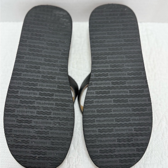 Yellow Box Black and Tan Women's Sandals - Picture 3 of 4